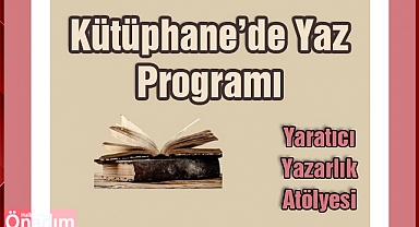 Kütüphane’de Yaz Programı