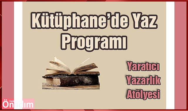 Kütüphane’de Yaz Programı