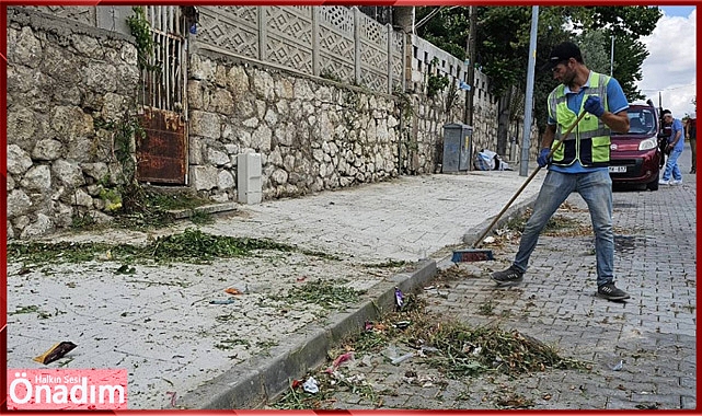 Pınarhisar Sokaklarında Temizlik Çalışmaları Devam Ediyor