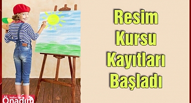 Resim Kursu Kayıtları Başladı