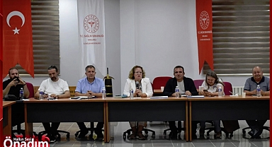Sağlık Müdürü Çiğdem Cerit Başkanlığında Toplantı Gerçekleşti