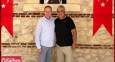 Soner Ilık, Kırklareli Ziraat Odası Başkanı Ekrem Şaylan’ı ağırladı