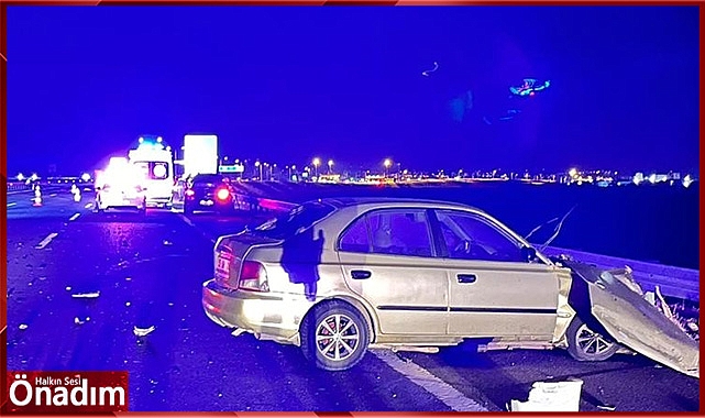 Trafik Kazasında 1 Kişi Öldü, 5 Kişi Yaralandı