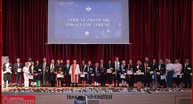 Trakya Üniversitesinde 42. Yıl Ödülleri Sahiplerini Buldu