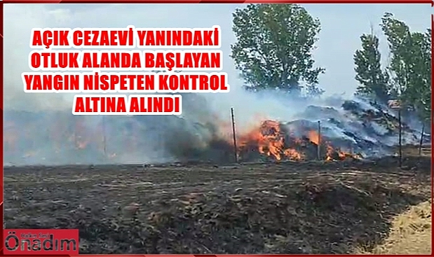 Uzunköprü’deki Korkutan Yangına Müdahale Sürüyor!