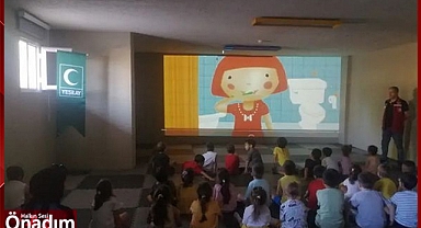 Yeşilay'dan Minik Öğrencilere Bilgilendirme
