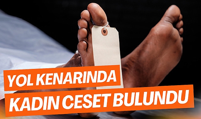 Yol kenarında kadın cesedi bulundu
