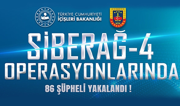 26 İlde Jandarma Tarafından Düzenlenen