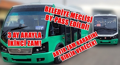 3 Ay İçinde Şehir İçi Ulaşıma Bir Zam Daha!