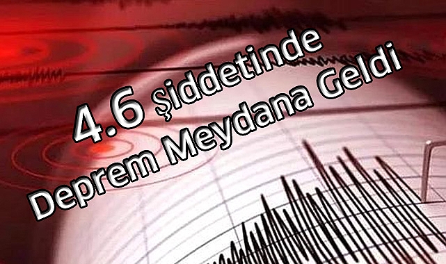 4.6 Şiddetinde Deprem Meydana Geldi