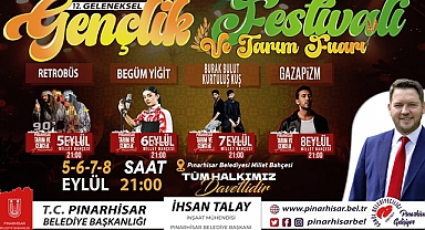 5-8 Eylül Arası Festival Var