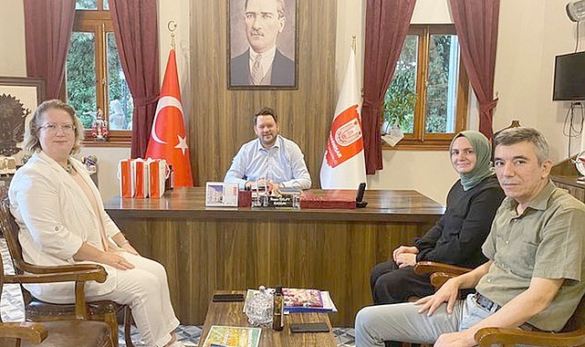 Başkan Talay, İl Sağlık Müdürü Cerit'i Ağırladı