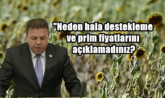 CHP’li Ün, “Çiftçinin Elinde Ne Kalmış İse Onu da Almak İçin Çalışıyorlar”