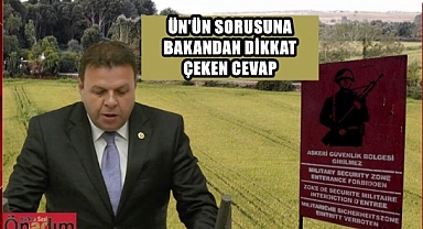 CHP’li Ün Sınır Çiftçisinin Sorununa İlişkin Bakandan Gelen Cevabı Paylaştı
