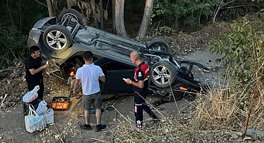 Çiple Otomobilin Çarpışması Sonucu 2'si ağır 5 kişi yaralı