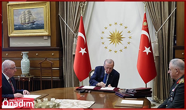 Cumhurbaşkanı Erdoğan, Yüksek Askerî Şûra kararlarını imzaladı