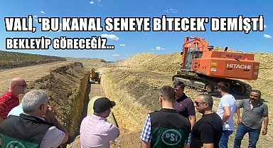 DSİ 11. Bölge Müdürü Yücegök Çakmak Barajında İncelemede Bulundu