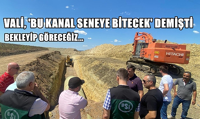DSİ 11. Bölge Müdürü Yücegök Çakmak Barajında İncelemede Bulundu