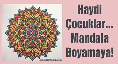 Haydi Çocuklar Mandala Boyamaya!