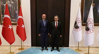 Karayolları 1. Bölge Müdürü Şenol Altınok’tan Vali Ekici'ye Ziyaret