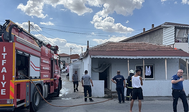 Kırklareli'nde Evde Çıkan Yangın Söndürüldü