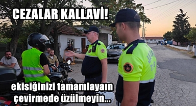 Motosikletlilere Yönelik Çok Sıkı Denetim!
