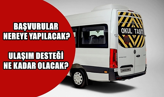 Öğrenci Ulaşım Desteğine Başvurular Sürüyor