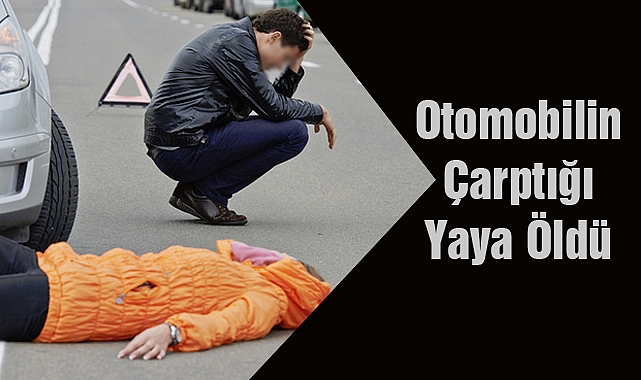Otomobilin Çarptığı Yaya Öldü