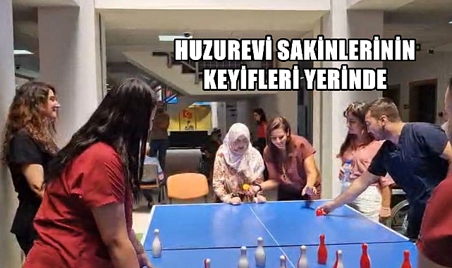 Yaşlı Bireyler Hem Eğlendi Hem Spor Yaptı