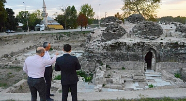 600 Yıllık Hamamda İhya Çalışmaları Başlıyor