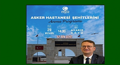 AGD Asker Hastanesi Şehitlerini Anacak