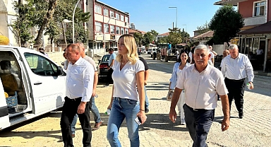 CHP İl Başkanı Taybıllı Yenikarpuzlu’daydı