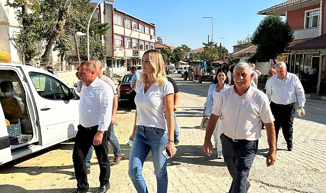 CHP İl Başkanı Taybıllı Yenikarpuzlu’daydı