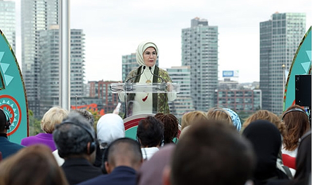 Emine Erdoğan, New York'ta