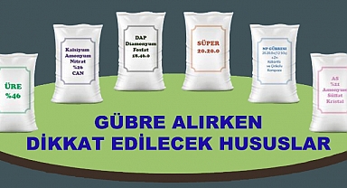 Gübre Alırken Dolandırılmayın!