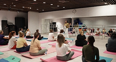 Hareketlilik Haftasında Kadınlara yoga Etkinliği
