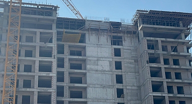 İnşaatın 8'inci katından düşen işçi öldü