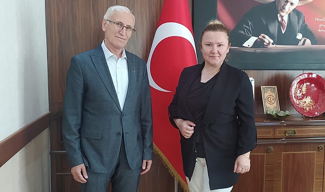 İdare ve Denetim Müdürü Alaeddin İkican’dan Veda Ziyareti