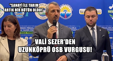 “İnsanlarımız Hem Sanayide Çalışınlar Hem Köylerini Boşaltmasınlar”