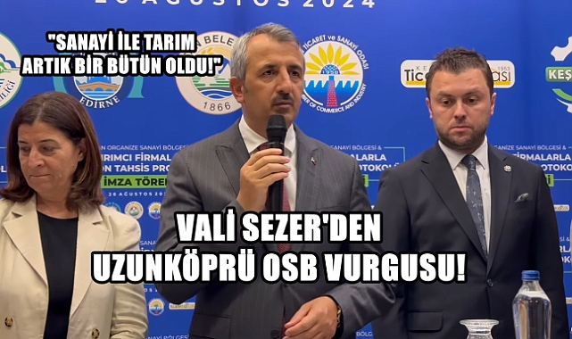 “İnsanlarımız Hem Sanayide Çalışınlar Hem Köylerini Boşaltmasınlar”