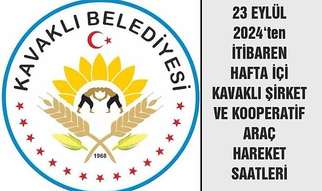 Kavaklı Belediyesi Otobüs Sefer Saatleri