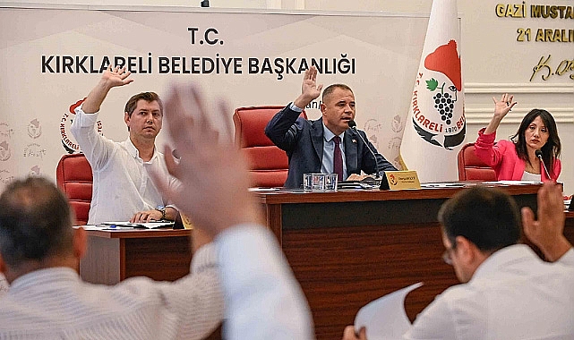Kırklareli Belediye Meclisi Yarın Toplanacak