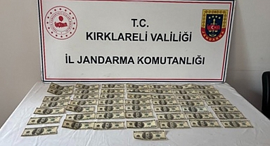 Kırklareli'nde Sahte 5 Bin Dolar Ele Geçirildi