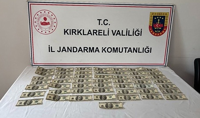 Kırklareli'nde Sahte 5 Bin Dolar Ele Geçirildi