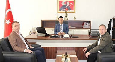 Kırklareli TSO Başkanları Ilık ile Özsan’dan İbrahim Doğan’a “Hayırlı olsun” Ziyareti