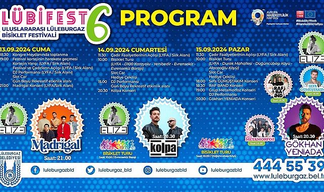 LÜBİFEST 6 İçin Geri Sayım