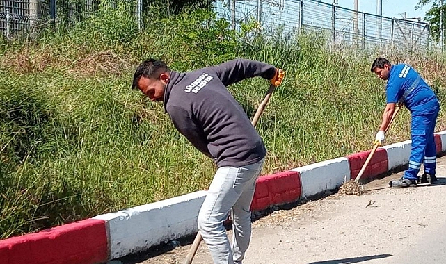 Lüleburgaz Belediyesi ekipleri saha çalışmalarını sürdürüyor