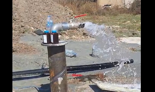 O Köyümüz Yeni İçme Suyu Hattına Kavuştu