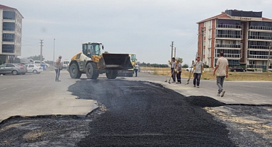 Tahrip Olan O Bulvarda Çalışmalar Başladı