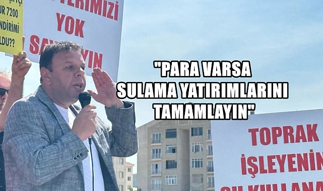 “Vatandaşı Düşünen İktidar Olsaydı Çakmak Barajı Çoktan Biterdi”